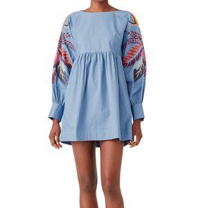 Free People Mini Obession Mini Dress Oversized XS